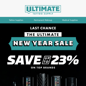 LAST CHANCE - Up to 23% savings ends at midnight