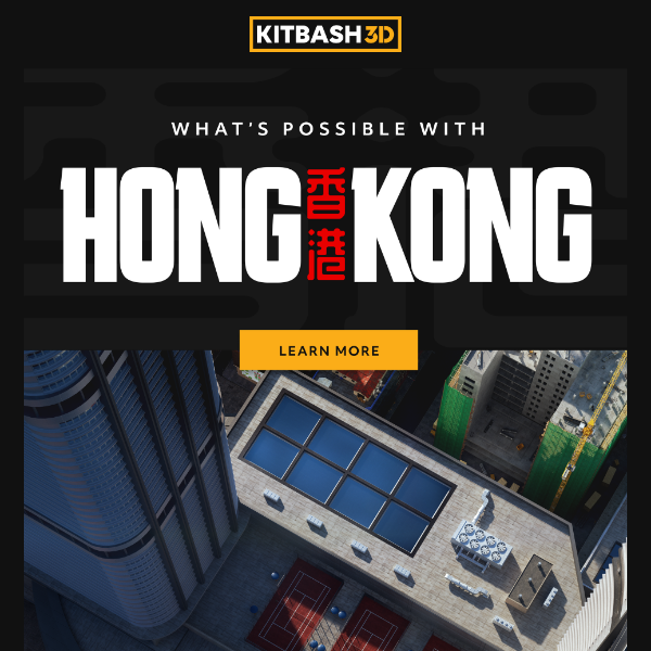 Discover What 3D Artists Are Making with Hong Kong 👀