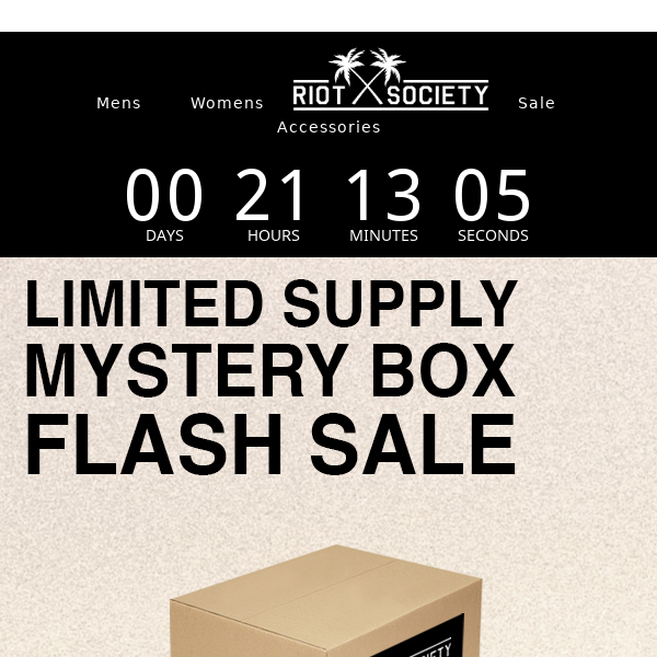 💪 HUGE discounts on mystery boxes