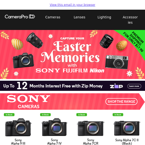 Capture Your Easter Memories with Top Camera Gear!