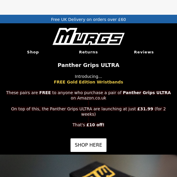 £10 off Panther Grips ULTRA