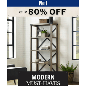 Get MODERN with up to 80% OFF!