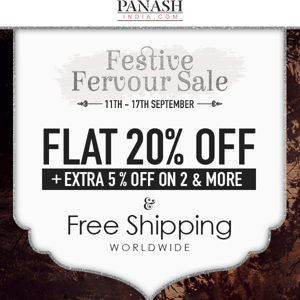 💛Get Ready to Celebrate The Coming Fetes In Panash India’s Brand New Ethnics👗