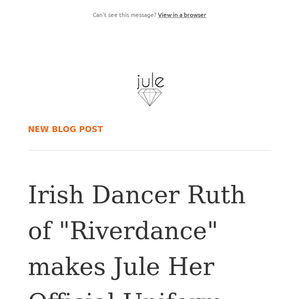 Ruth of "RIVERDANCE"
