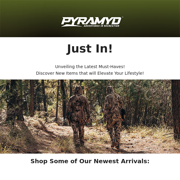 See what's NEW at Pyramyd!