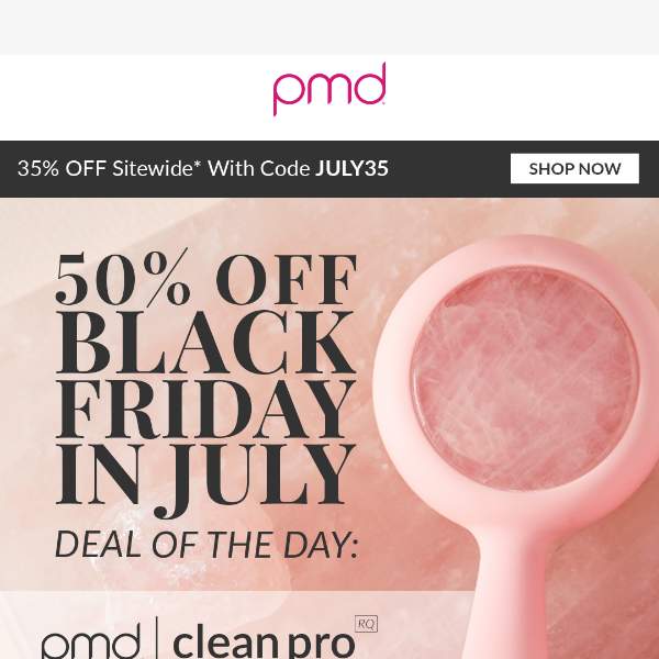 ☄️ 50% OFF The PMD Clean Pro RQ: 24 HOUR DEAL