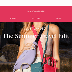 New Arrival: Explore The Summer Travel Edit 🍉