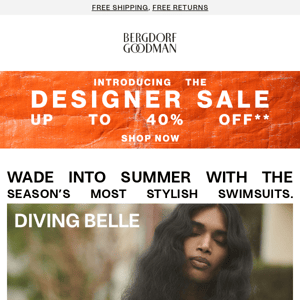 Diving Belle: Chic New Swimwear