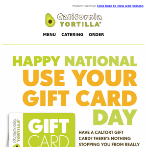 There's A National Day To Remind You To Use Your Gift Card!