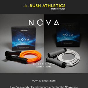 NOVA SHIPPING DATES CONFIRMED!