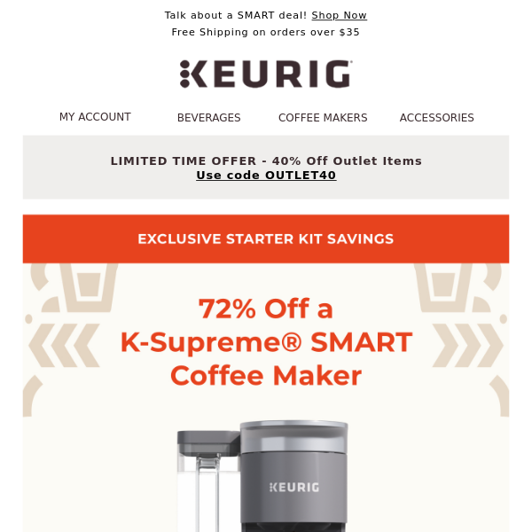 LAST DAY! | Under 50 bucks for a K-Supreme® SMART