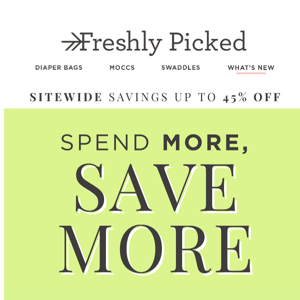 Spend More, Save MORE + Prosecco $99 🍾