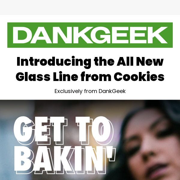 🍪 Experience the taste - with the all new glass line from Cookies 🍪