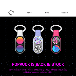 Back In Stock: PopPuck 🧲👍