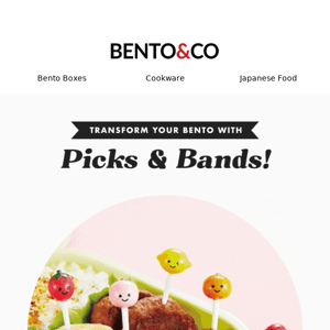 New Food Picks and Lunch Bands!