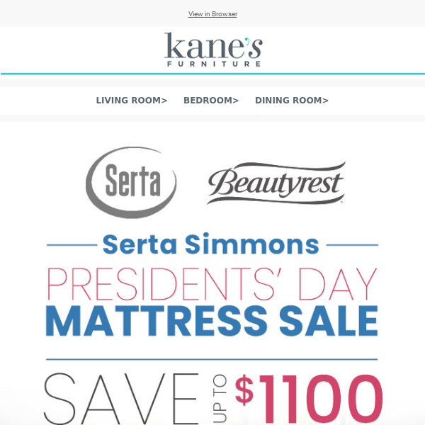 Rest easy! Big savings on mattresses! 💤