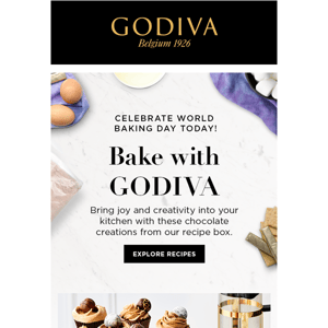 Step inside GODIVA's recipe box