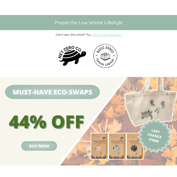 Exclusive Offer: 44% Off Eco-Friendly Must-Haves Inside!