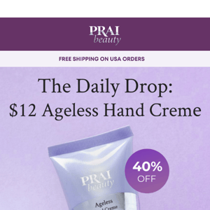 💜 Last Call: $12 Ageless Hand Creme 💜