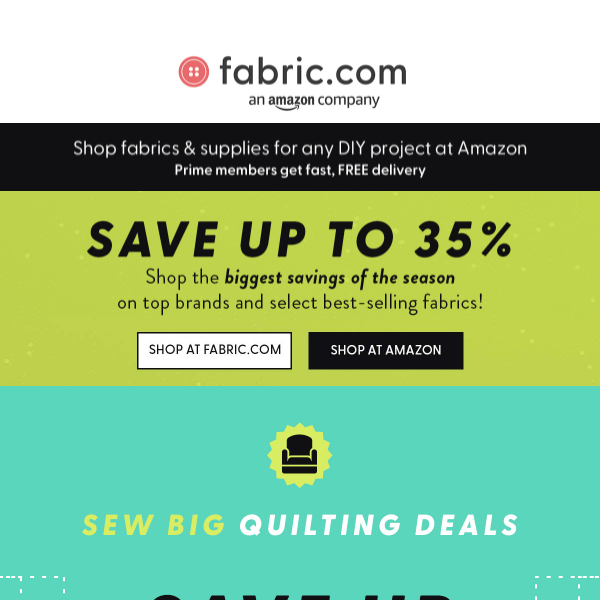 Quilting deals - Up to 30% off