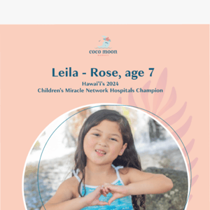 The Story Of Leila - Rose, Age 7 💖