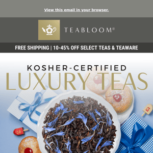 Kosher-Certified Teas You'll Love! ✨