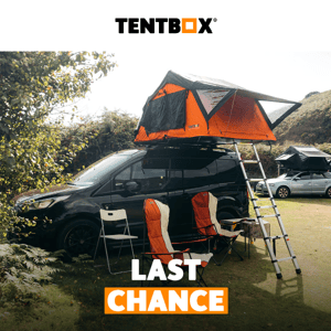 ⛺️ Last chance! Get a MEGA accessory bundle with your new TentBox
