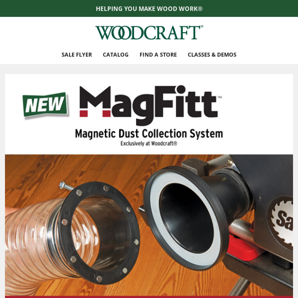 🧲 Quick & Easy Dust Collection—MagFitt™ Makes It Easy! 🧲