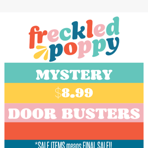 MYSTERY INSANE $8.99 DOOR BUSTER EPICNESS!