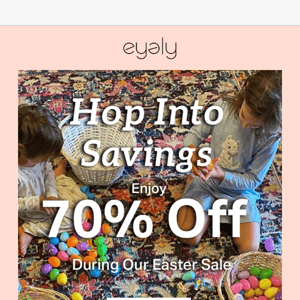 Hop into Savings 🐰: Easter Sale Starts Now!