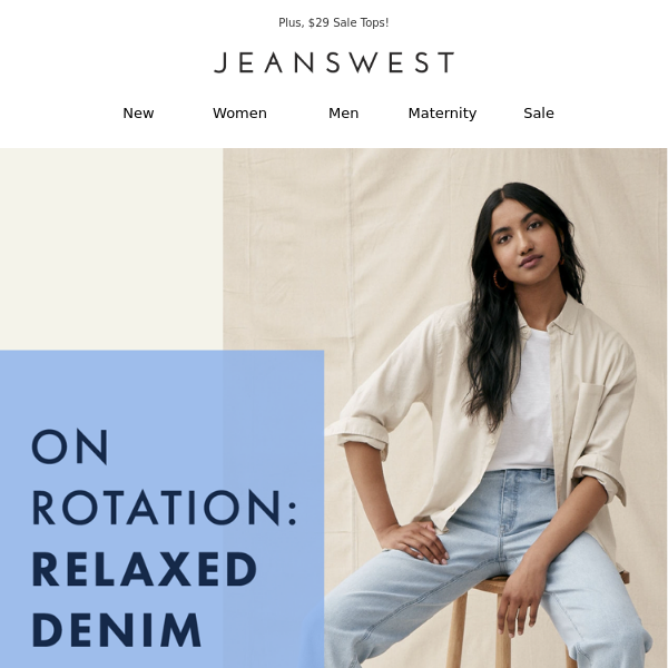 On Rotation: Relaxed Denim