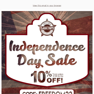 Celebrate America With This Sale