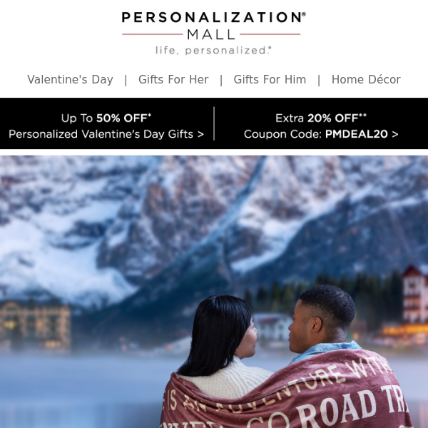 Thoughtful Valentine's Gifts For All Your Loved Ones | 50% Off