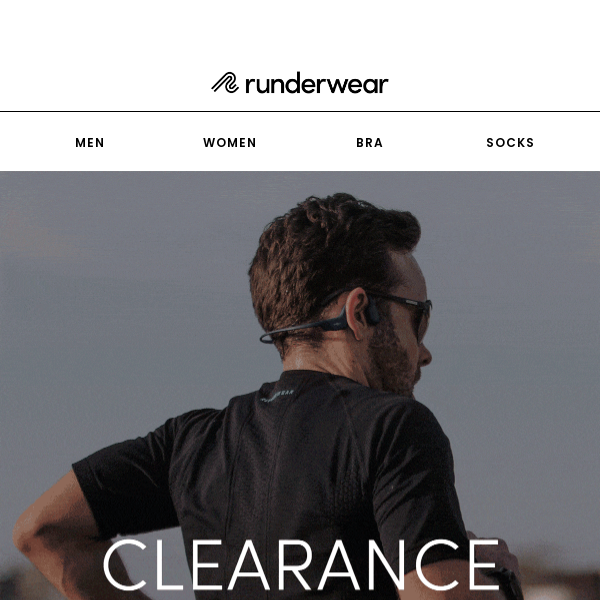 runderwear clearance sale is here!