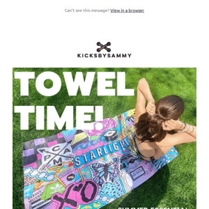 Personalized Summer Towels