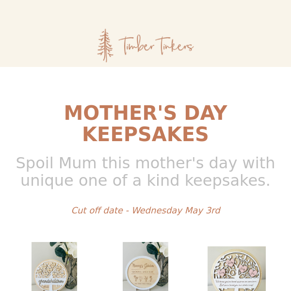 💖Mother's Day Keepsakes 💖 LAST CHANCE