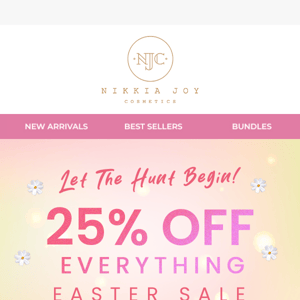 🐰 Hop over for 25% OFF!