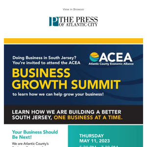 ADV: You’re Invited to Attend the ACEA Business Growth Summit