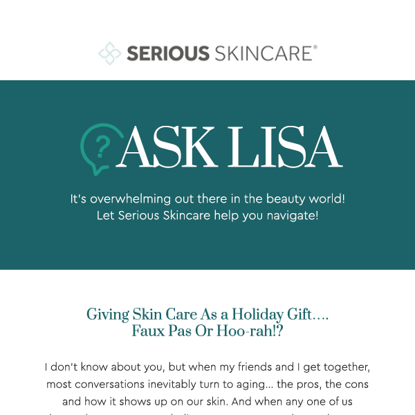 Give the gift of skincare!