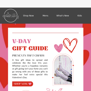 V-Day Gift Guide, For Her