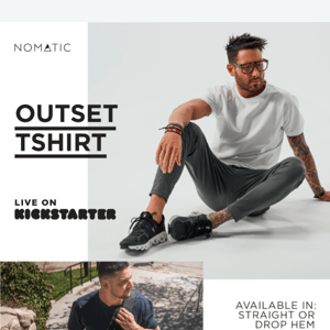 Kickstarter Alert: The Outset T-Shirt! 🔥👕