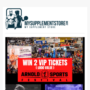 You Could Be Heading To The Arnold For Free!