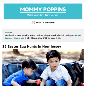 25 Easter Egg Hunts in New Jersey