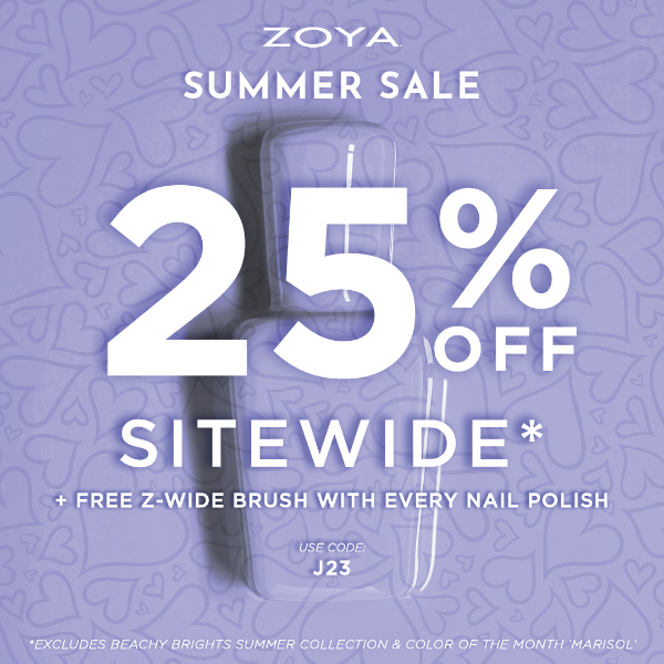 Enjoy 25% Off Your Favorites at Zoya - Free Gifts