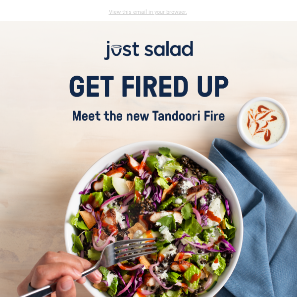 New Salad Alert: Tandoori Fire