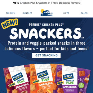 🎉 Perdue Chicken Plus Snackers are HERE! 🎉