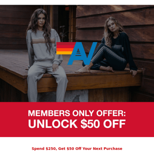 Members Only Offer: Unlock $50 Off!