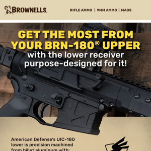 Get the MOST from your BRN180 Upper!
