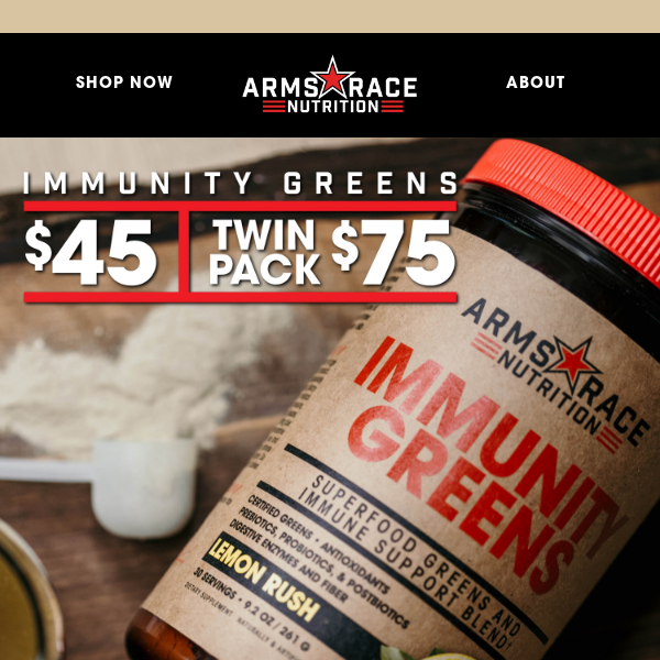 Save Big on ARN IMMUNITY GREENS! The Ultimate Health Support 💪