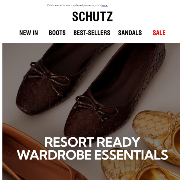 Schutz Resort ‘24 Wardrobe Essentials 